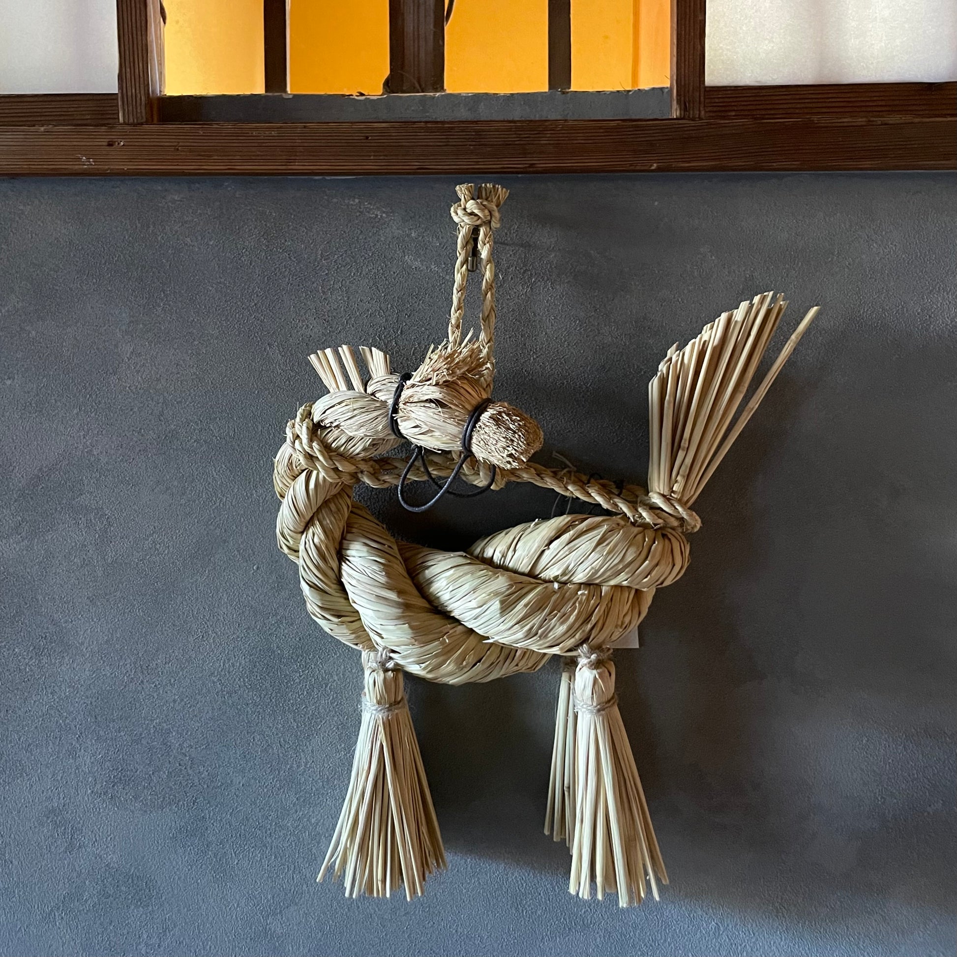 干支しめ縄　(午)