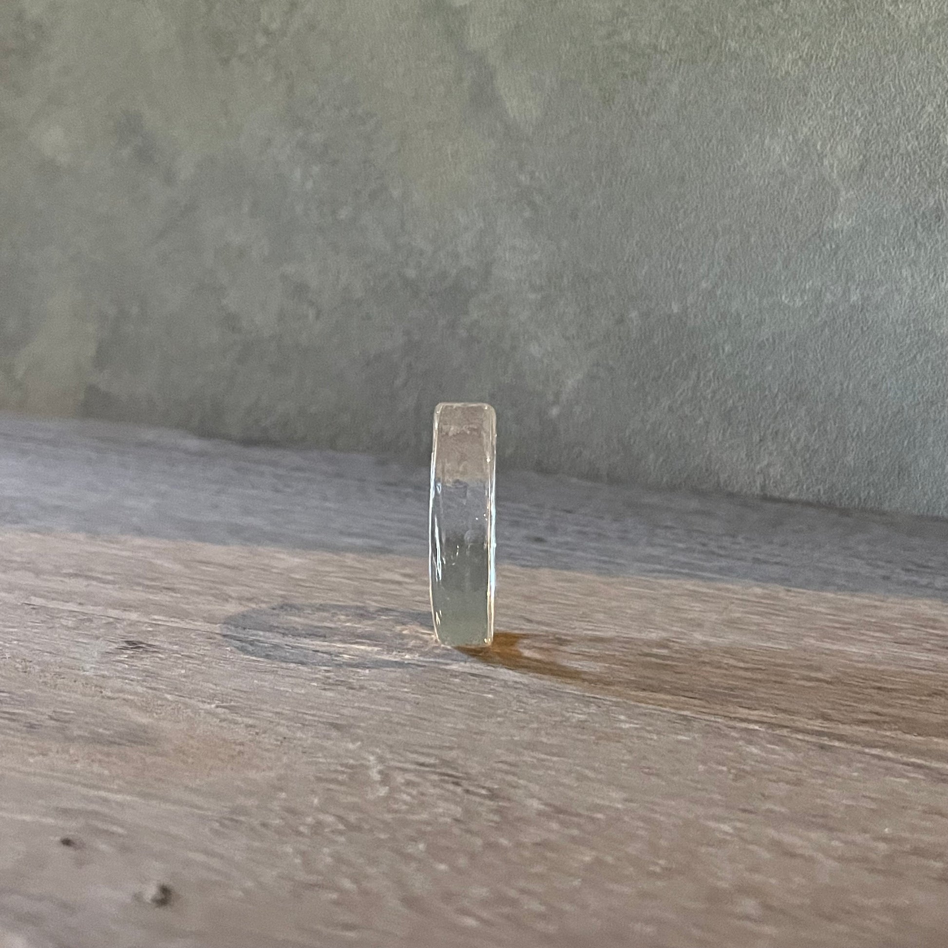 箸置き　丸　格子模様