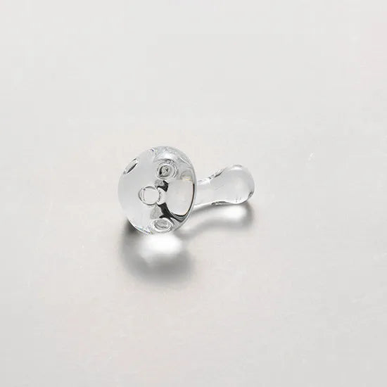 ガラスの箸置き　きのこ