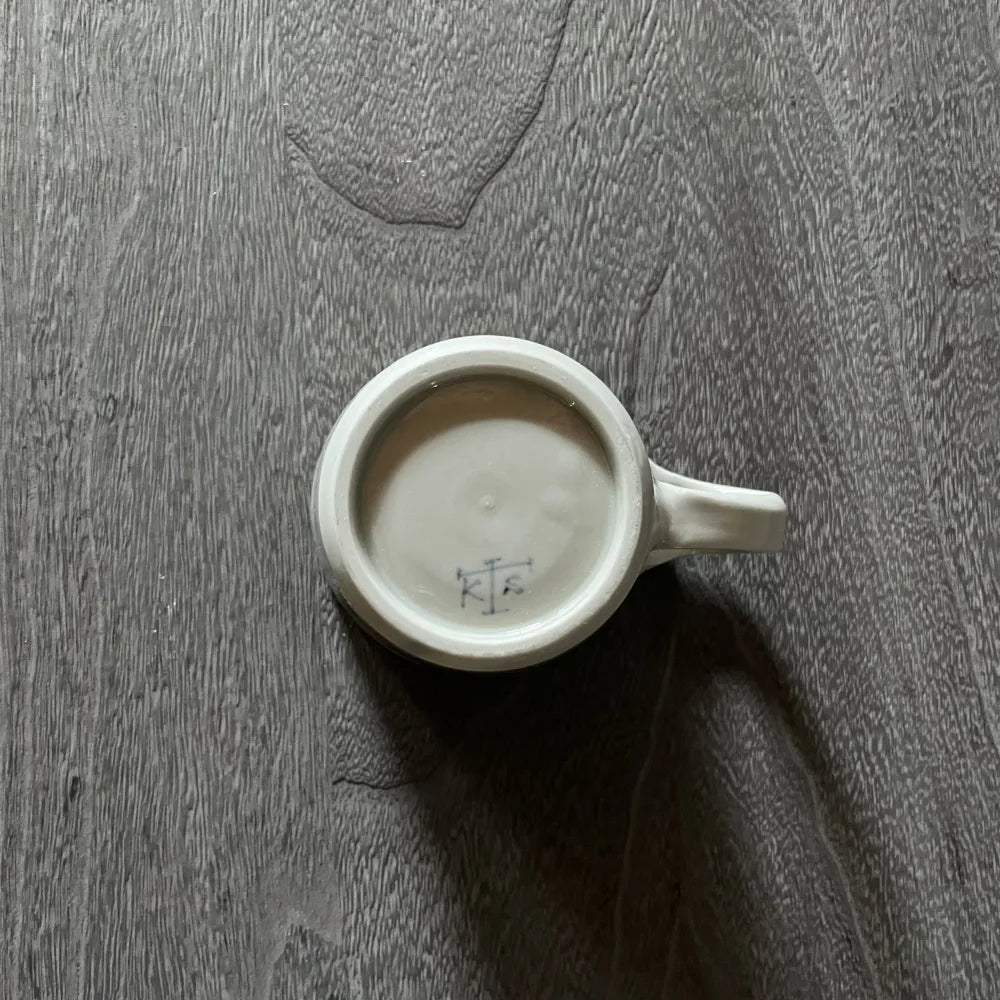 染付果実文丸マグ