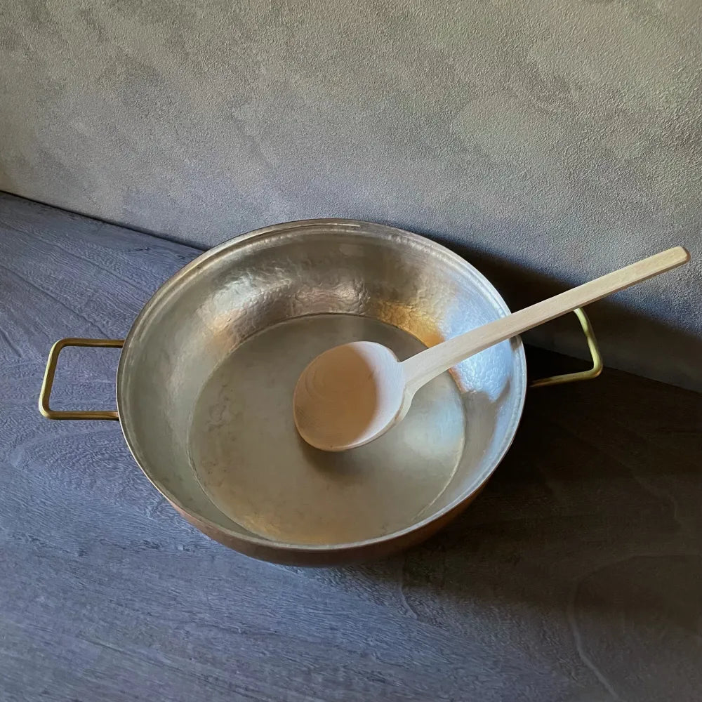 大きい鍋　鎚起銅器