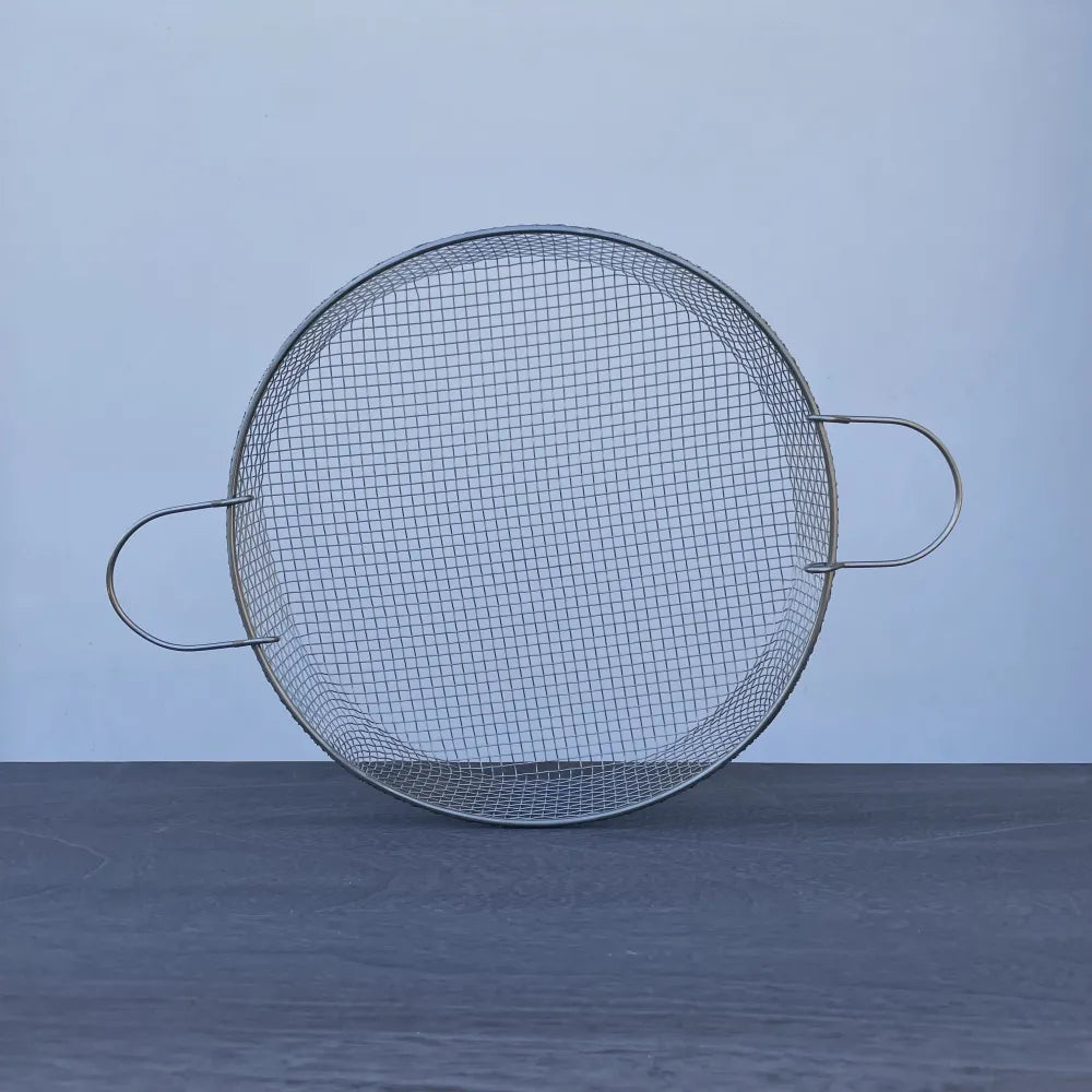 ステンレス製丸かご　20cm