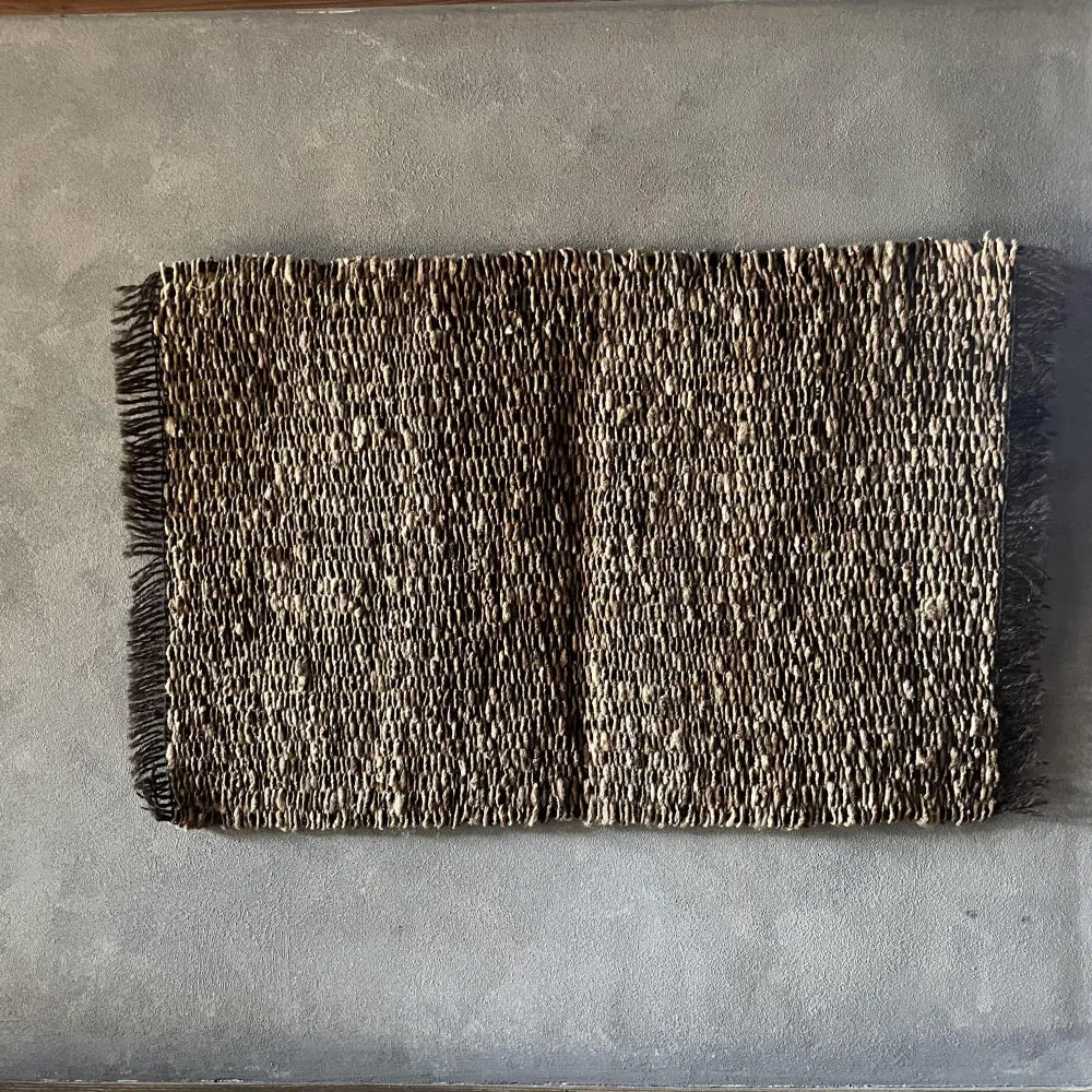 茶ウール×タッサーシルク（中）