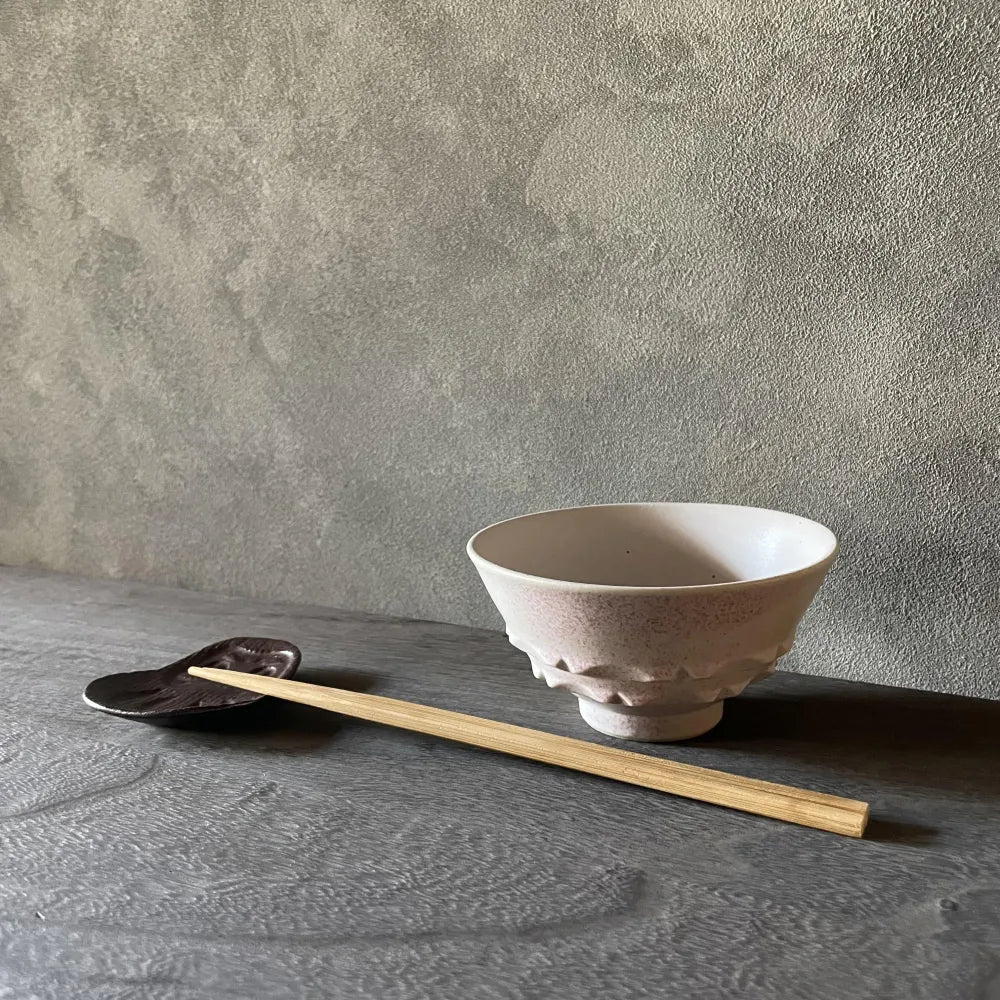 飯碗　(薄桃)