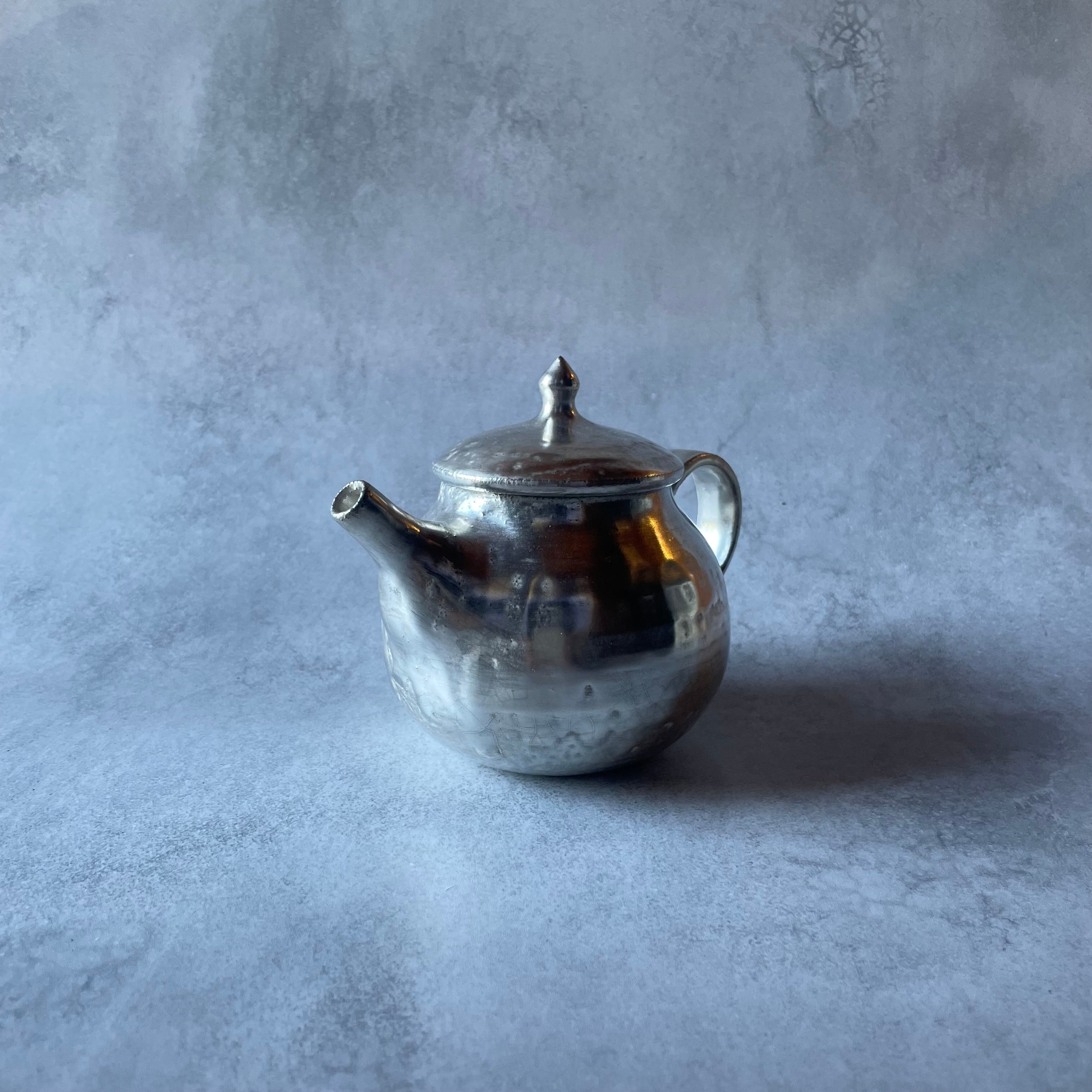 ポット（シルバー）