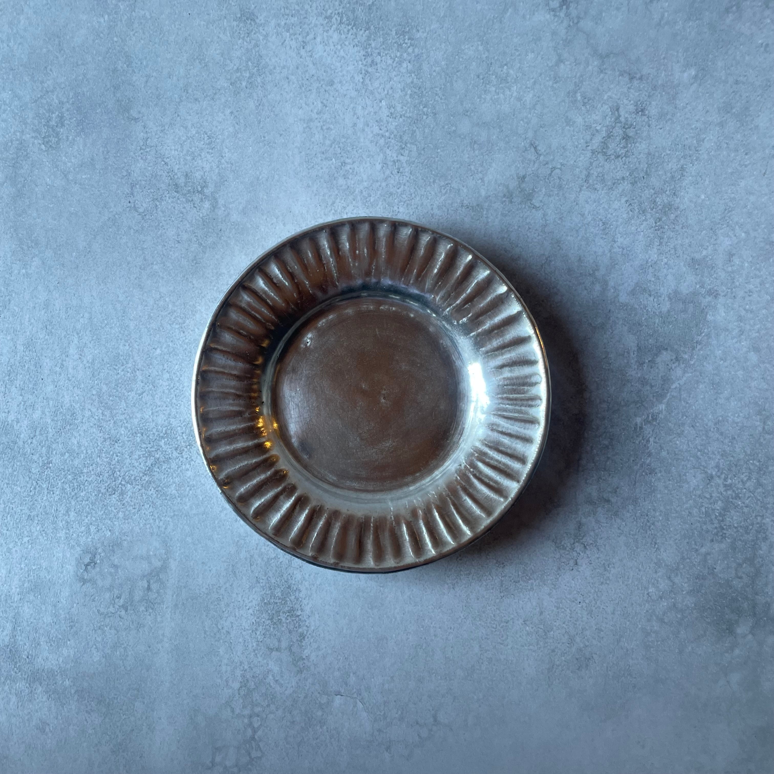 リム皿(シルバー)