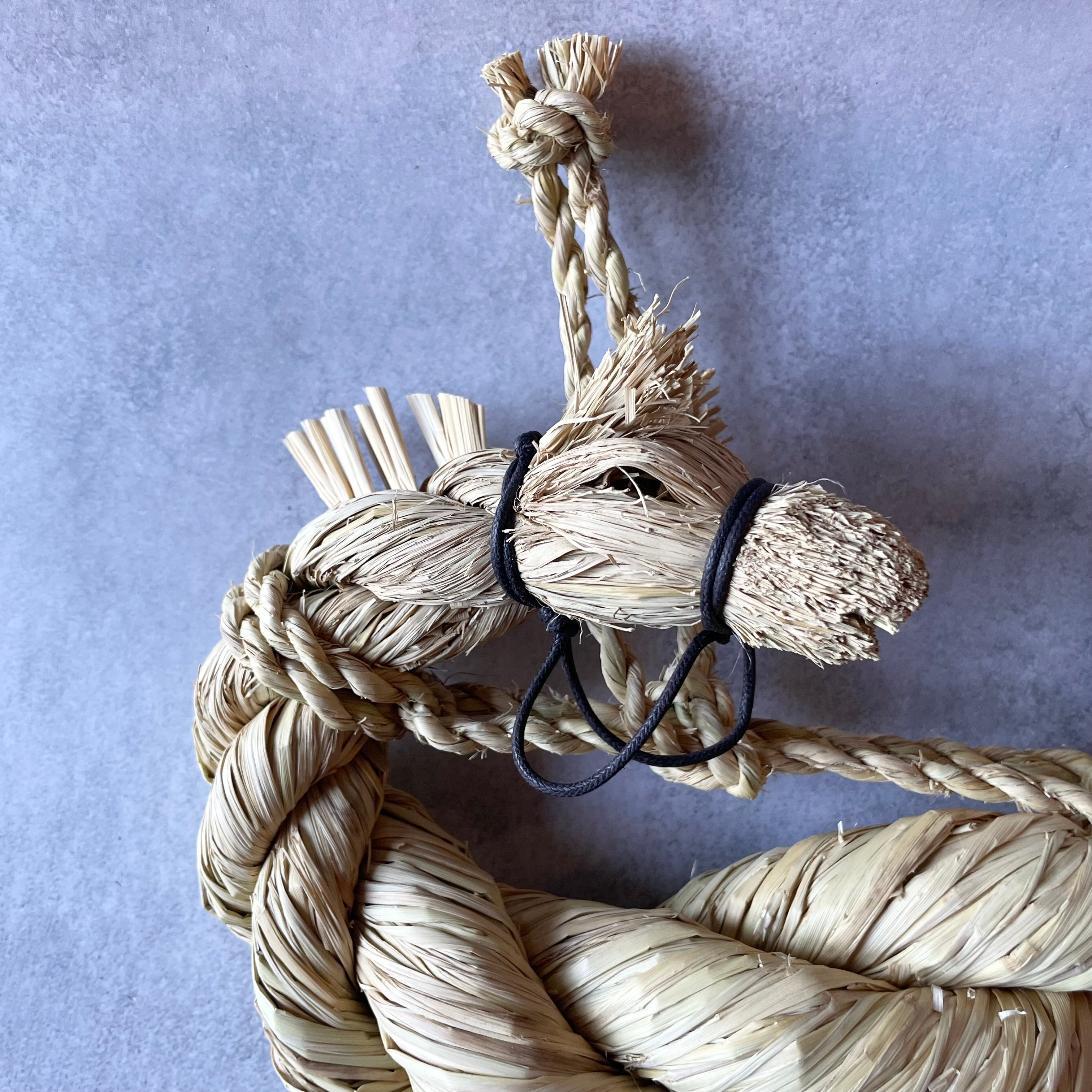 干支しめ縄　(午)