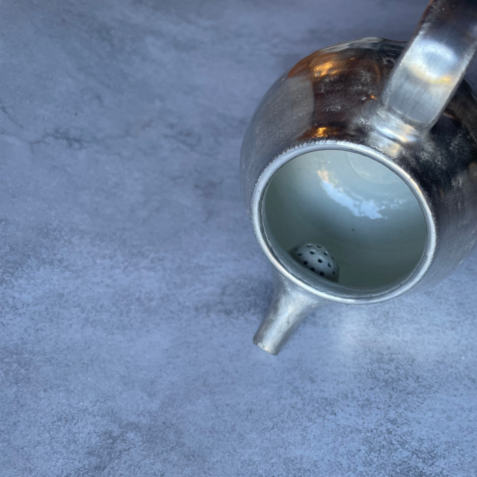 ポット（シルバー）