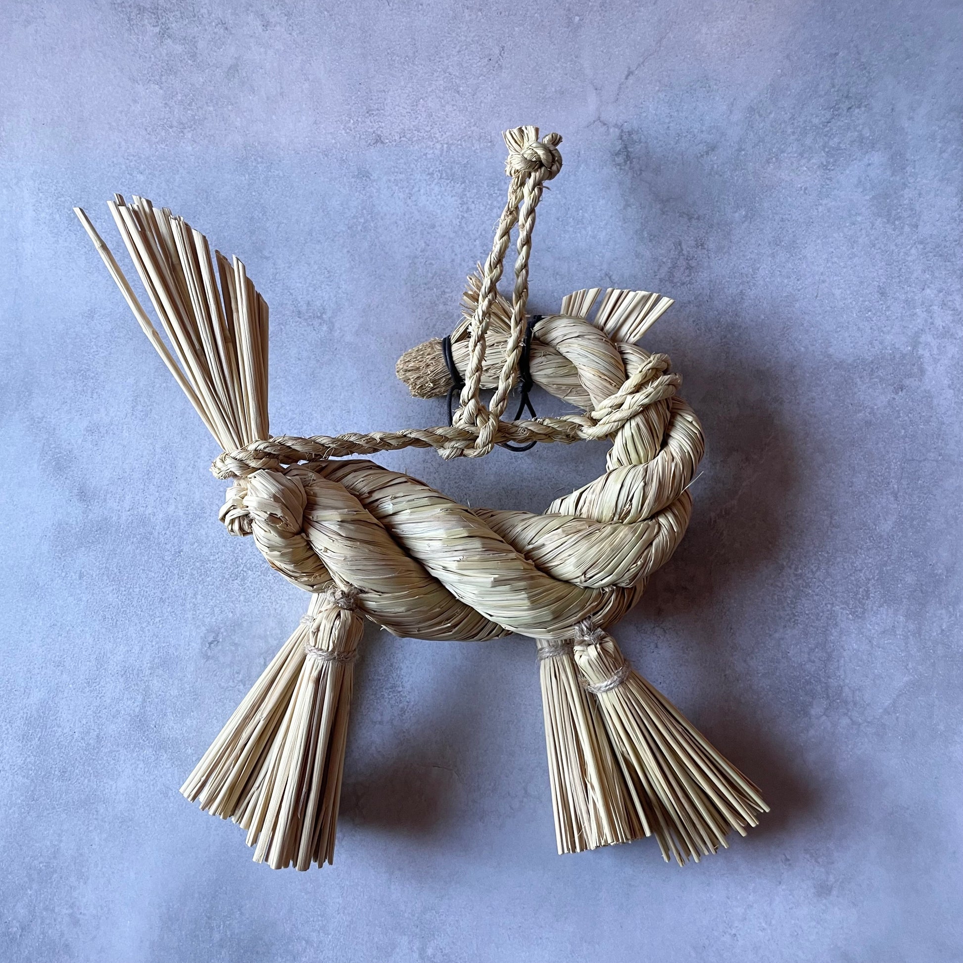 干支しめ縄　(午)