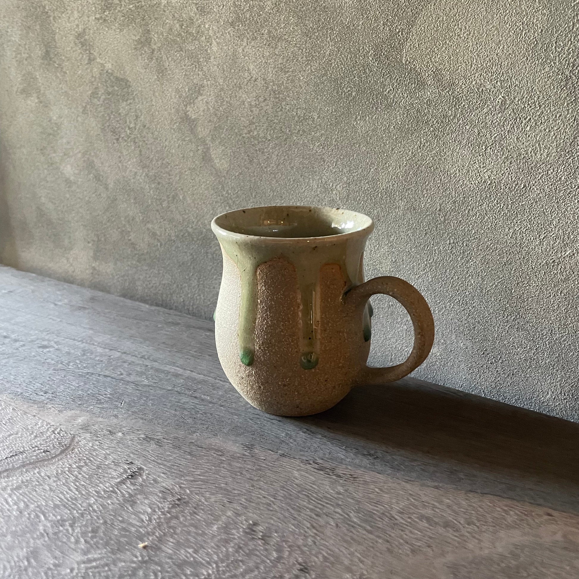 みかん灰釉　マグカップ
