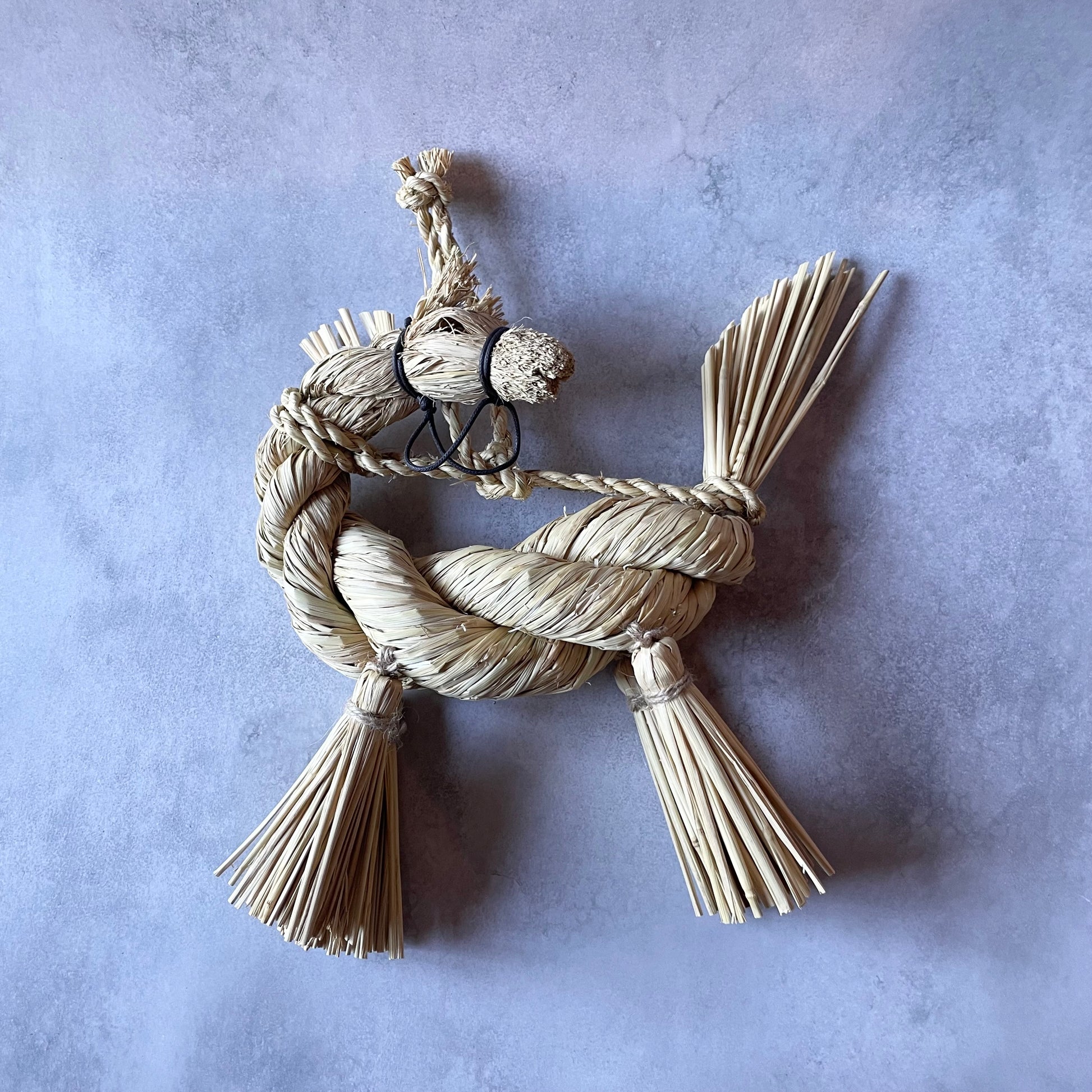 干支しめ縄　(午)