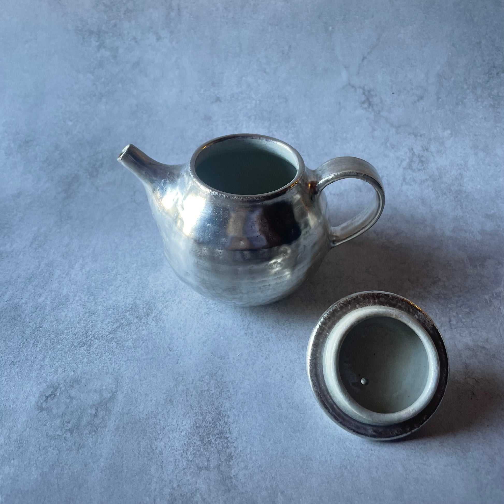 ポット（シルバー）