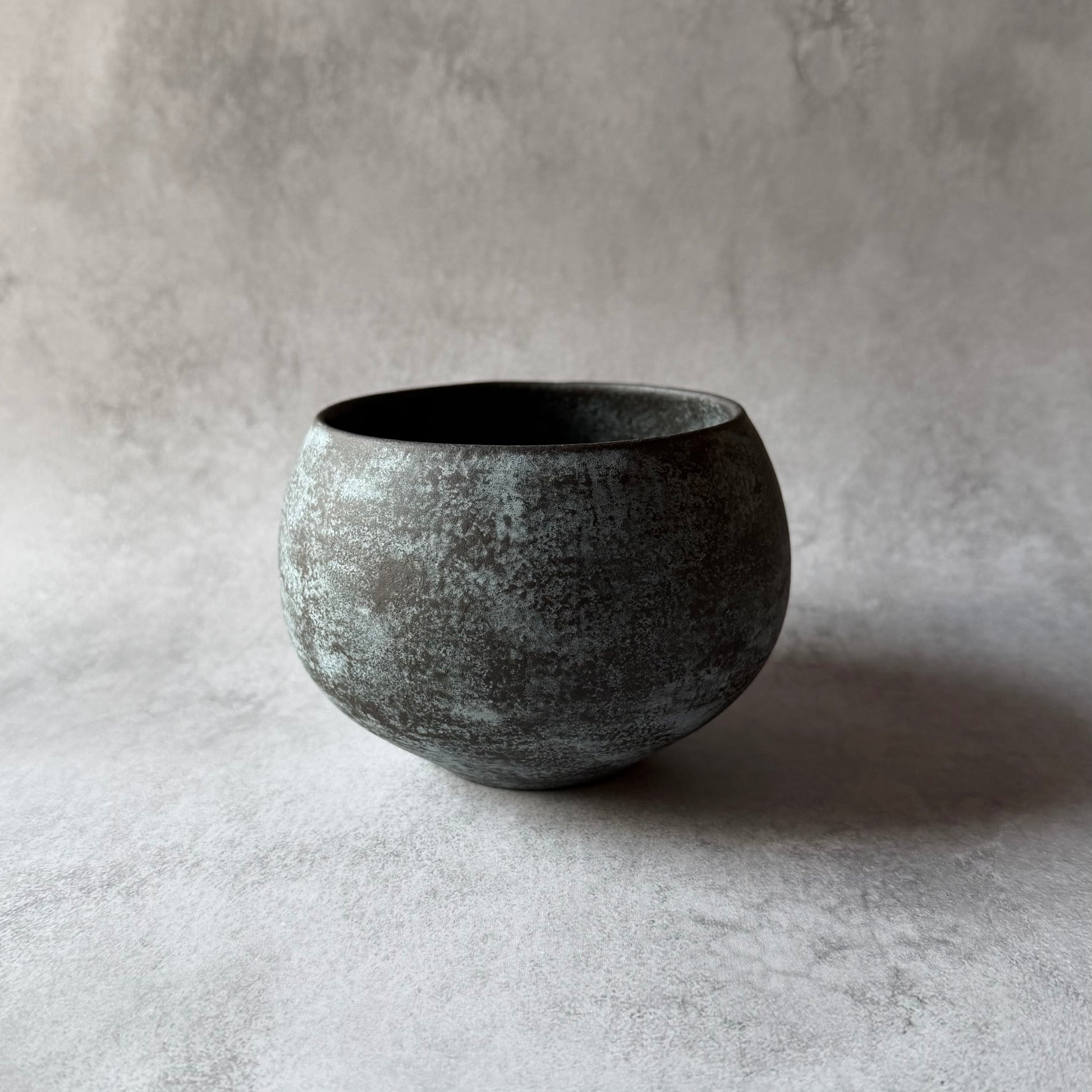 スープボウル　青